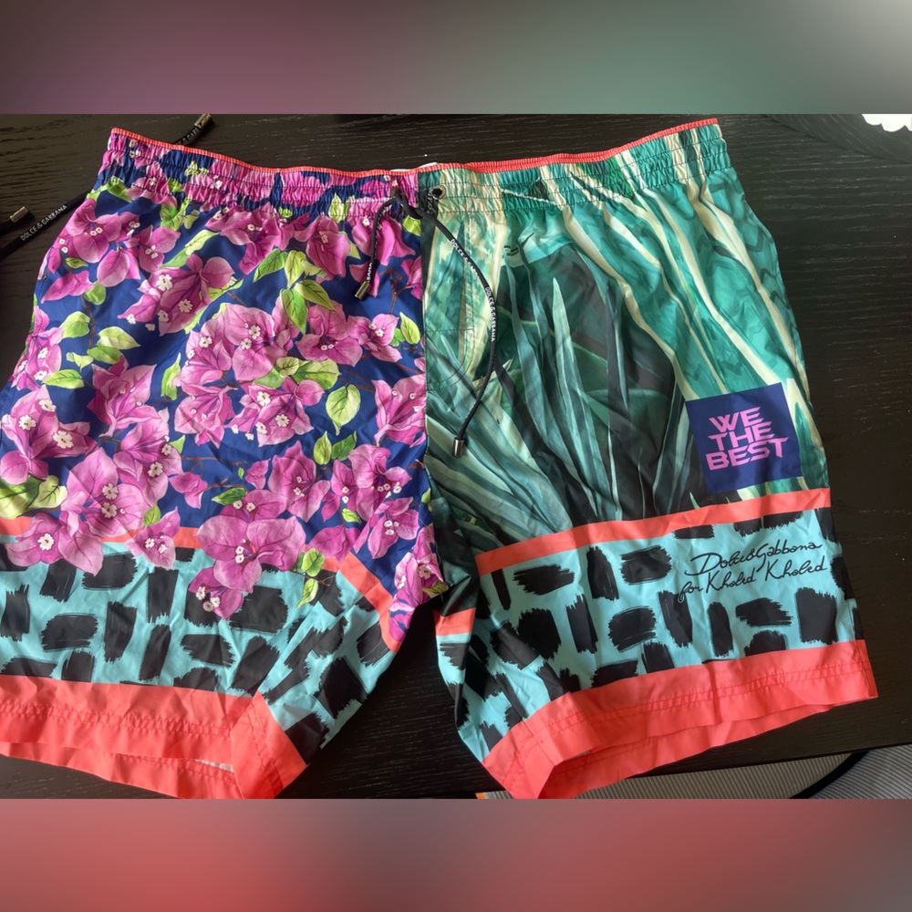 XL D&G swim trunks